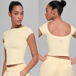 Alo Back for More Tee NWT